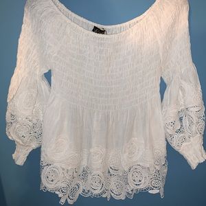 About Time Off The Shoulder Long Sleeve Top